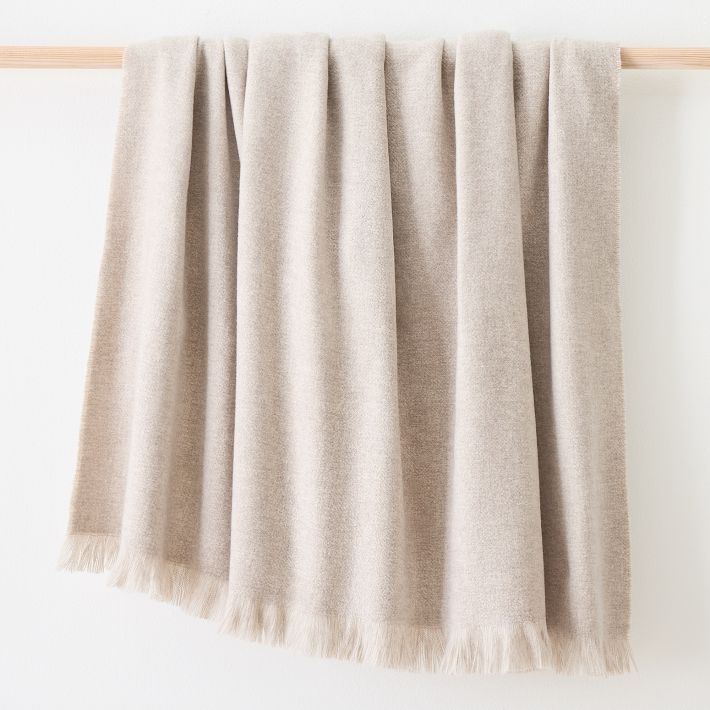 Brushed Woven Throw | West Elm (US)