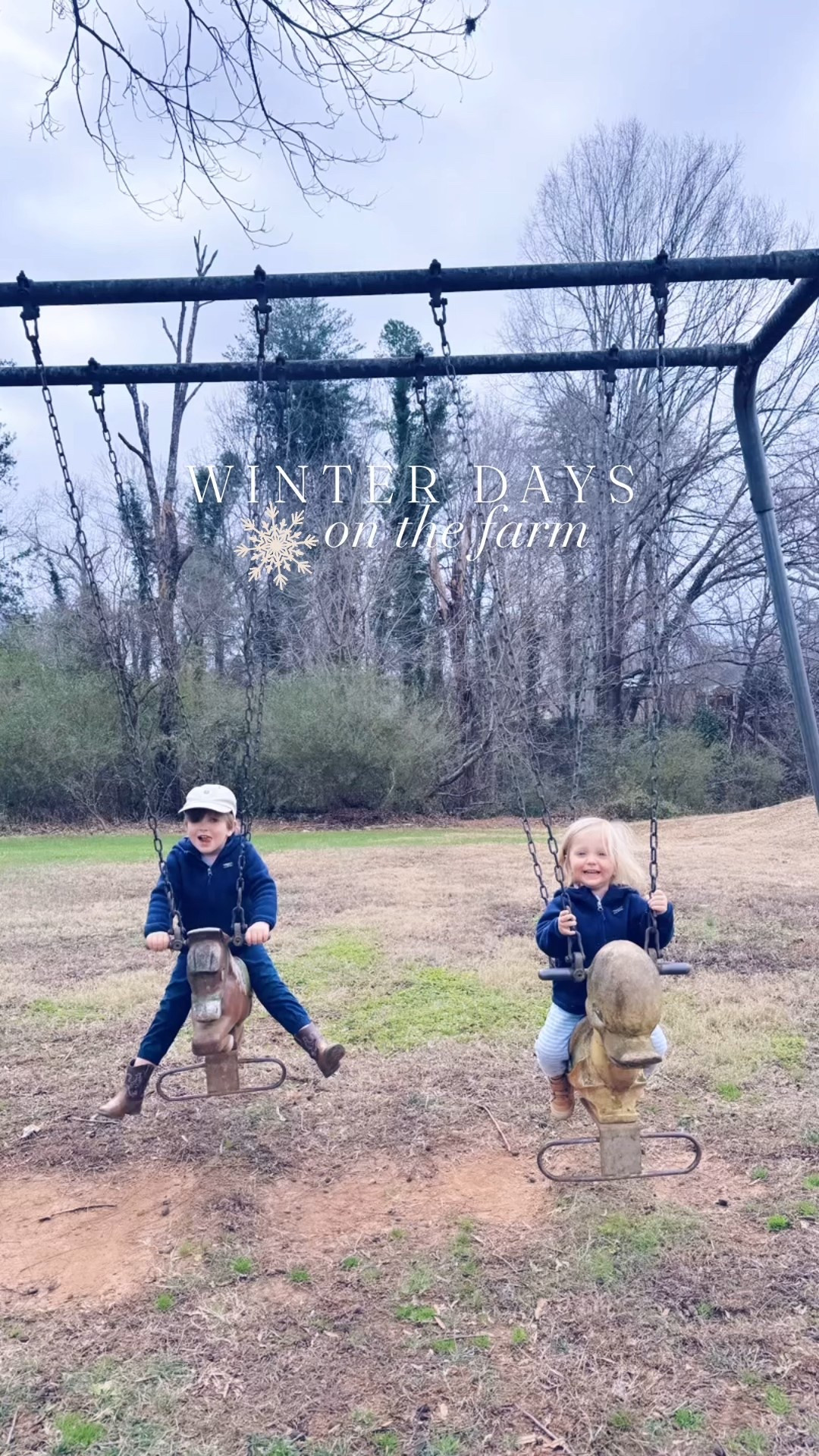 I can’t believe it’s been one whole month (!!) since this slice of heaven on earth officially became our H O M E!! 🏡🌾 What a perfect gift from above 💫 this farm is 🚜 - all glory to God, the dream giver!! 🥹🌼💭 So excited to raise all of our babies 👶🏼 out on this land and all that the future has in store ahead on our sweet farmhouse on the hill!! 🫶🏽❤️ #lifeonthefarm #winterdays #farmhouseonthehill #winterdaysonthefarm 

And doing everything we can 🛒📋🍞🕯️ to prepare 🙏🏽 and get ready ✔️ here on the farm for the winter storm ❄️ ahead that they’re calling for!! 🌨️ I can’t wait to see our sweet farmhouse in the snow 🤍 - I can’t imagine how breathtakingly beautiful it will be here on the farm!! ⛄️✨ #firstsnowonthefarm 

I’ll never get over that we get to wake up to seeing horsies 🐴 and donkeys 🫏 outside our window 🪟 every morning 🥹🌳🌾 - what an actual dream 💭 come true for our little country boys (and us)!! 👶🏼🩵

And the big winner storm ❄️ comin’ up called for makin’ some homemade sourdough blueberry muffins 🫐😋 with these two handsome little sous bakers of mine!! 🧑‍🍳🫶🏽 Goodness we sure do love our new kitchen 🥹🥣 and I LOVE being their mama!! 🤱🫶🏽👶🏼 What a joy 🤩 it is to spend my days doing this right here!! 🥰💘 And such a gift that we can walk right out our door 🚪 to have our picnic 🧺 lunch 🥪 by the pond 🦆 and feed the fishies!! 🐟  Oh, and the boys were lovingggg the bubbles 🫧, too!! 🥰 

And today we have spent this friday exploring around our new little small town 🥰 - found the post office 🏤📬, the CUTEST local bakery 🧁☕️, and a playground 🛝 right behind it!! 🫶🏽 Such a fun 🤩 time!! ❄️ So thankful for these sweet days with my little country boys!!! 👶🏼🩵👶🏼 What a gift this small town is and everyone we met today was so kind!!! 🫶🏽 Happy Friday and start to the weekend, y’all!! 🌨️🕯️🤍