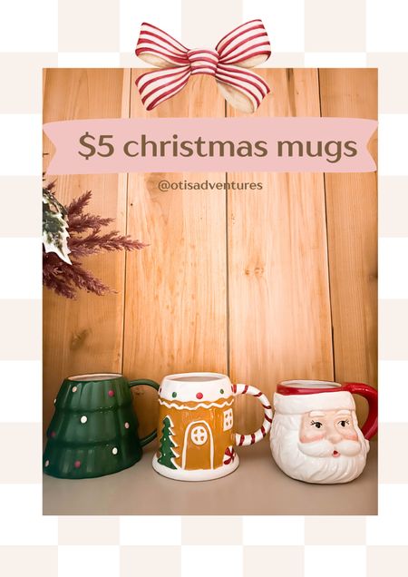 The cutest mugs on sale today for $4.99 only! Such a cute dupe for a more expensive mug
#potterybarn #potterybarndupe #christmasdecor #santamug #gingerbread

#LTKCyberWeek #LTKHoliday #LTKGiftGuide