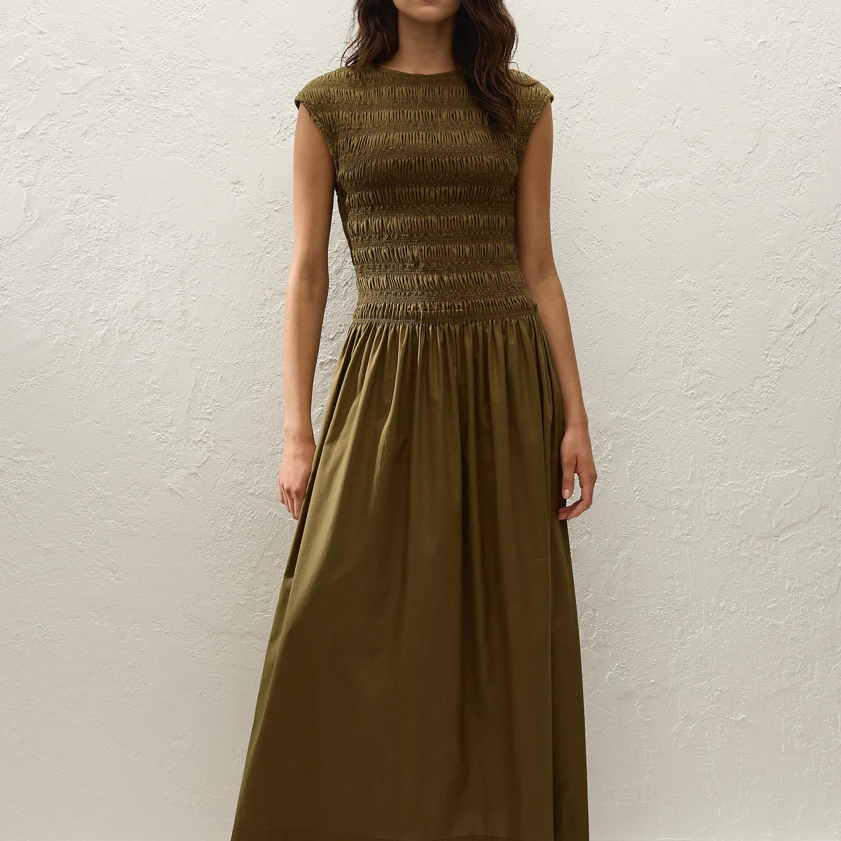 Ale Midi Dress Olive | Faithfull (AU)