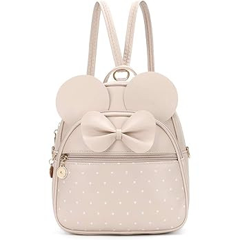 KL928 Girls Bowknot Polka Dot Cute Mini Backpack Small Daypacks Convertible Shoulder Bag Purse fo... | Amazon (US)