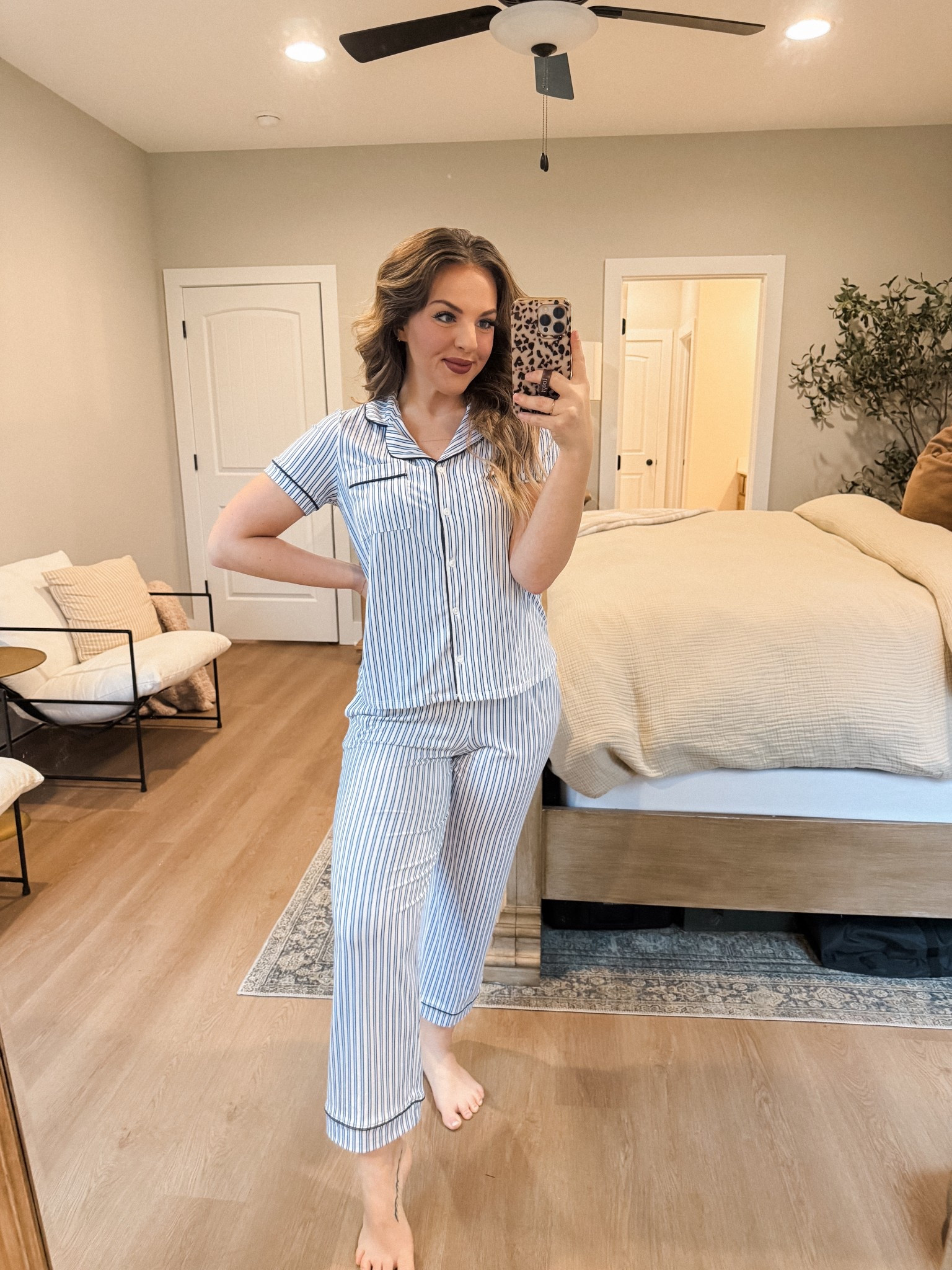 WALMART is not missing with these pj sets!! and the stripes?! these are pure perfection 😩💙 wearing a size s

#LTKmomlife #LTKootd #LTKFindsUnder50