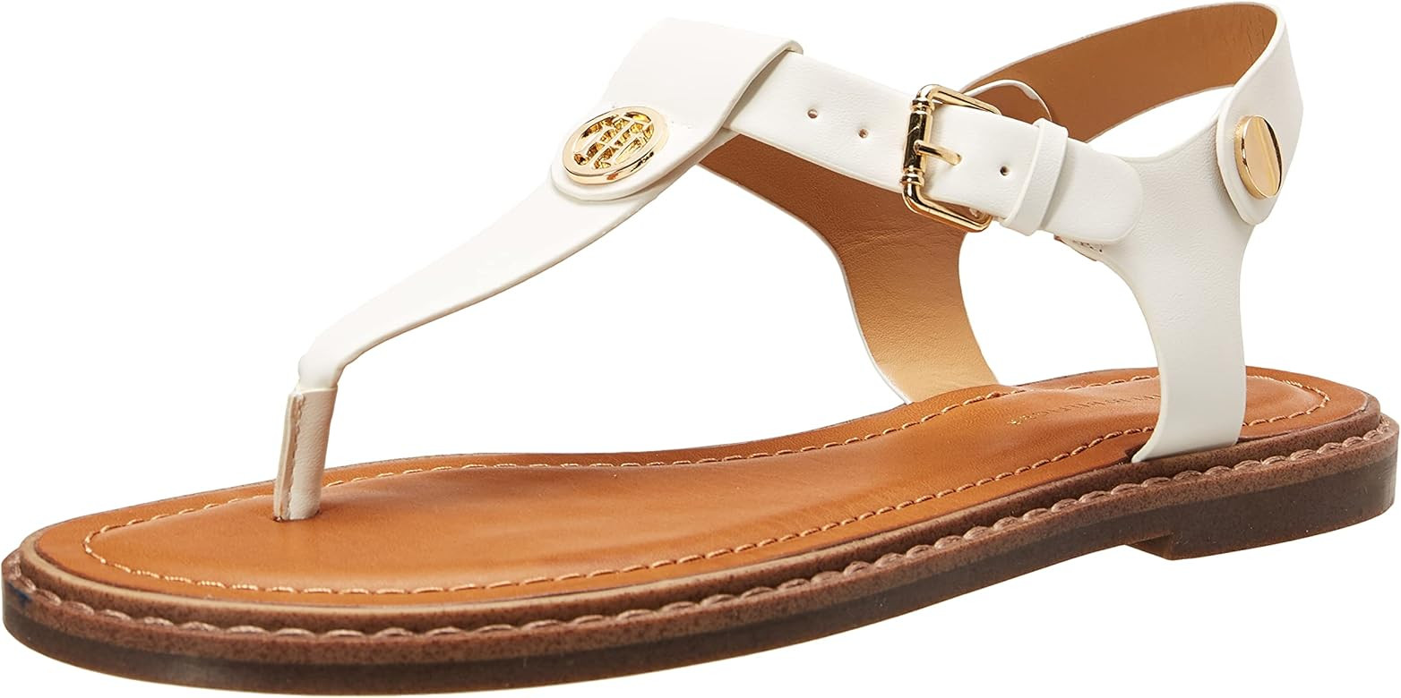 Tommy Hilfiger Women's Bennia Flat Sandal | Amazon (US)