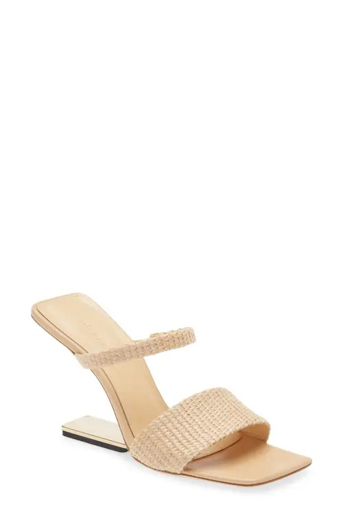 Cult Gaia Rene Sandal in Natural at Nordstrom, Size 7Us | Nordstrom