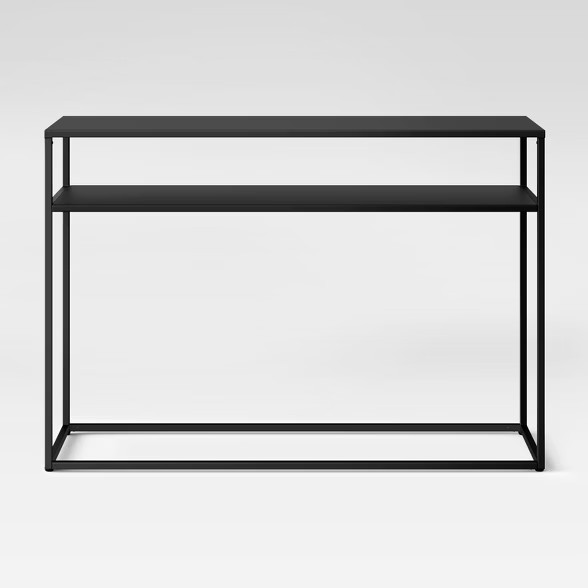 Glasgow Metal Console Table Black - Project 62™ | Target