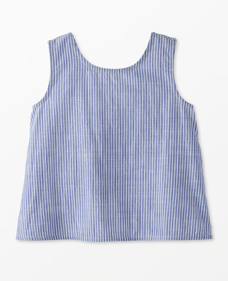 Poplin Crossback Top | Hanna Andersson