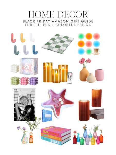 Fun + colorful home decor gift guide for the one who brings color to your life 🎨 #amazonhome #amazondecor #colorfuldecor #homedecor #colorfulhome #colorfulaesthetic #fundecor #giftguide 

#LTKCyberWeek #LTKGiftGuide #LTKhome