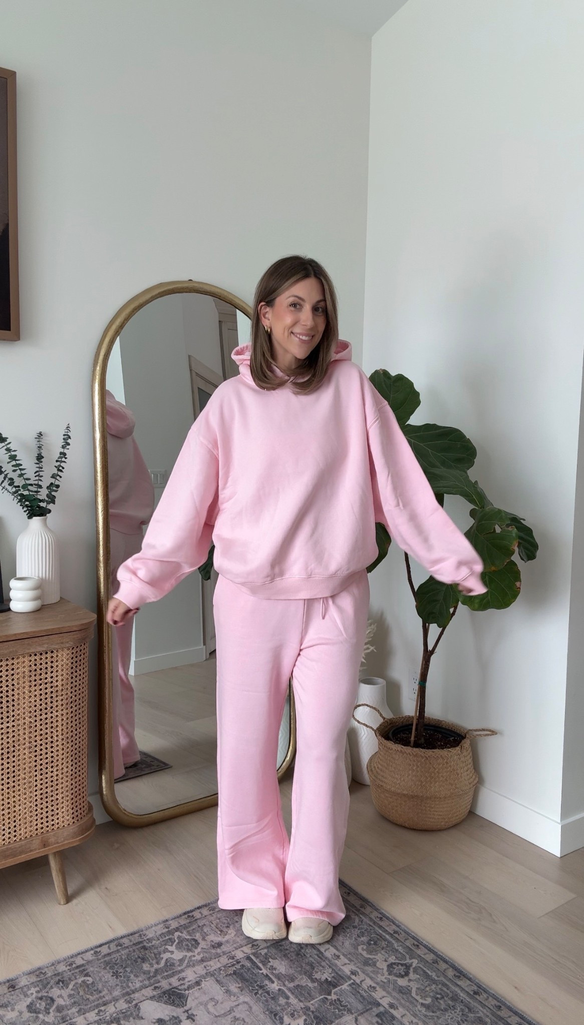 Comfy oversized sweat set from Ardene 
Size medium for both 

#LTKcanada