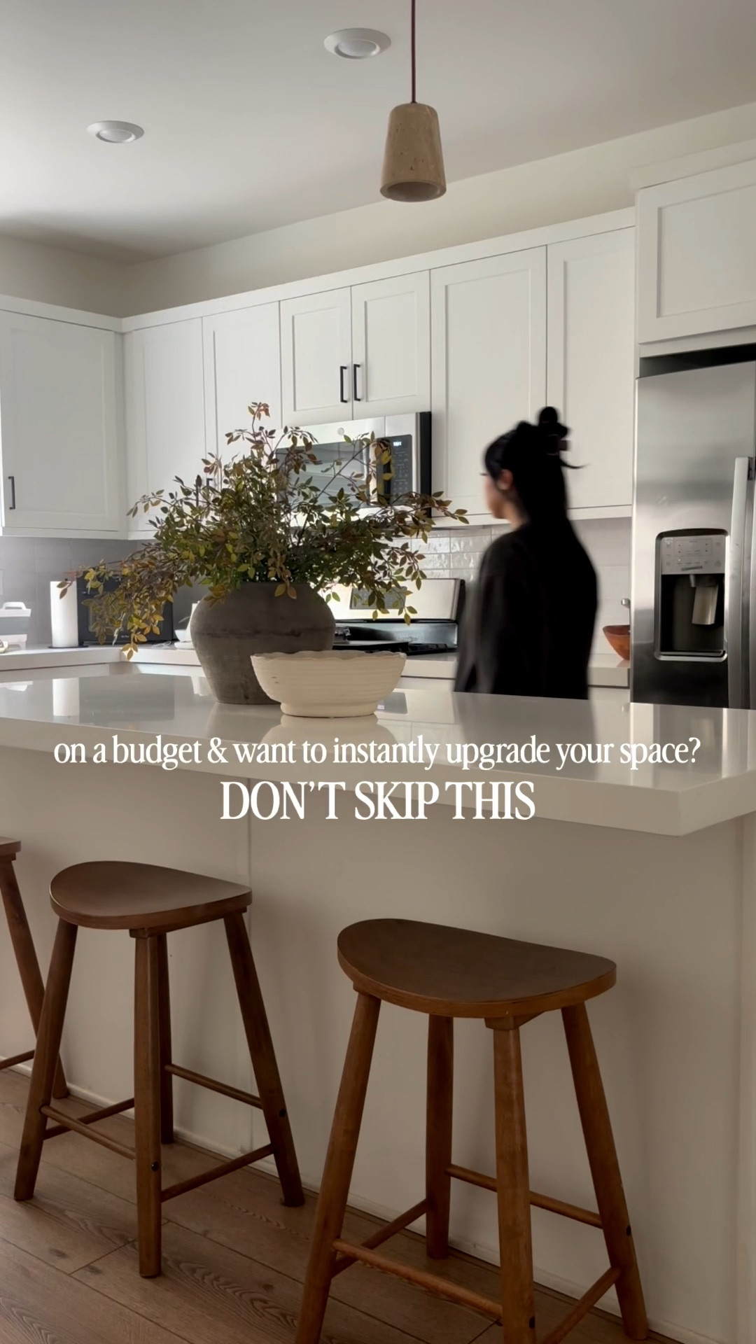 🤍🤍 save this if you’re upgrading your kitchen area on a budget
🤍🤍 follow @neutralsbydanee for more home finds on a budget 

I didn’t want to spend a ton on barstools, so I took a chance on these from amazon and they ended up pulling everything together way more than I expected! I love that they’re:

• affordable
• simple but still look good
• fit the space & add some warmth 
• actually comfortable & sturdy 

it’s such a small change but it made this whole area feel warmer and a bit more put together 

🏷️ barstools, affordable barstools, Amazon home finds, Amazon kitchens, Amazon barstools, budget finds, kitchen budget finds, renter friendly ideas and finds


#LTKmomlife #LTKHome #LTKSaleAlert