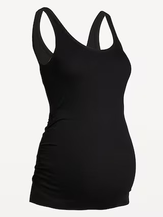 Maternity Scoop-Neck Ribbed Tank Top | Old Navy | Old Navy (US)
