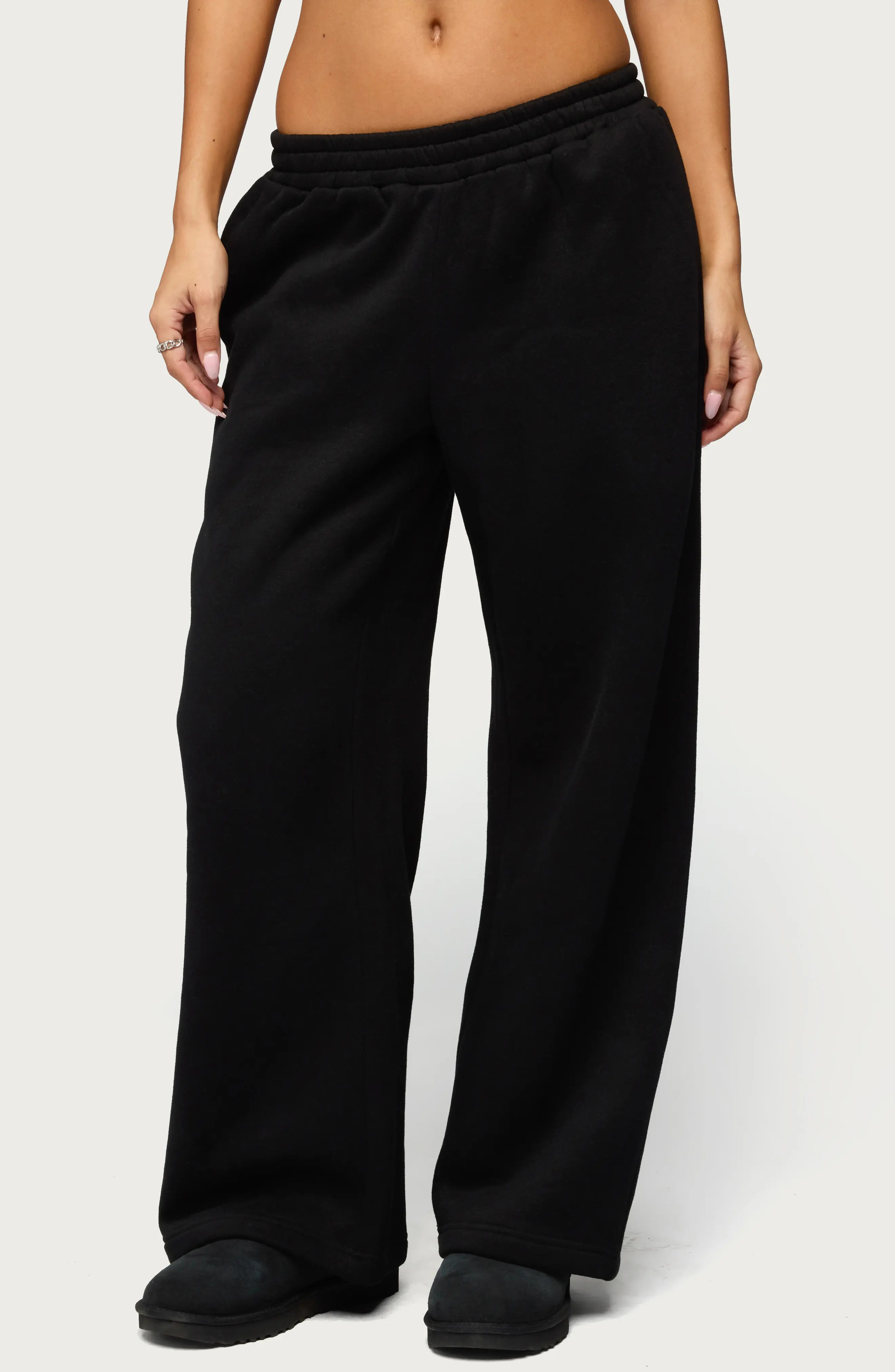 EDIKTED Forever Edikted Flare Sweatpants (Women) | Nordstrom | Nordstrom