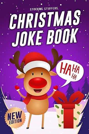 Stocking Stuffers: Christmas Joke Book for Kids, Teens and Adults: 327 Funny Puns, Riddles and On... | Amazon (US)