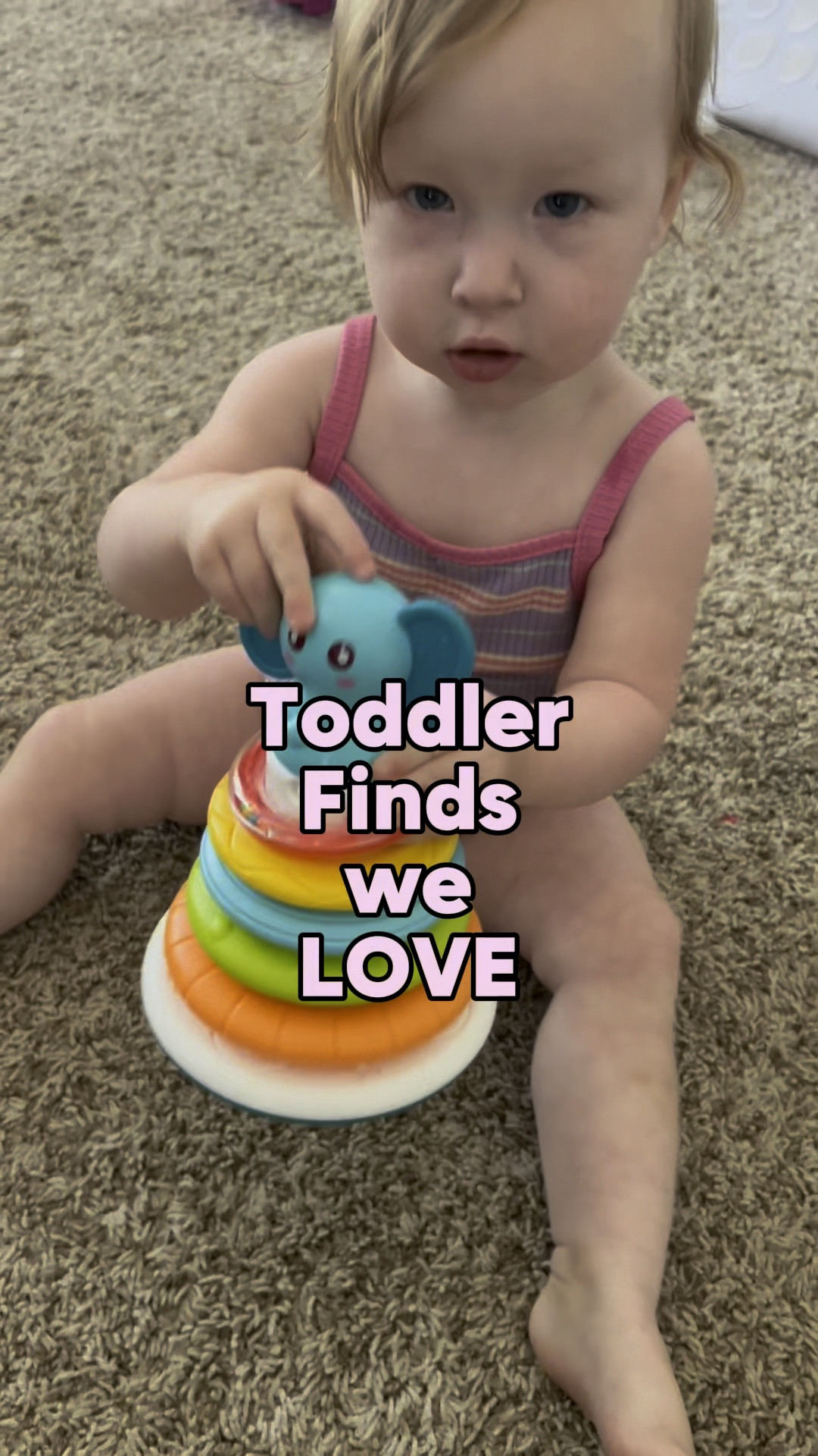 A cute and affordable toddler gift idea or baby registry item. 🙌

#plenplay #playtimefun #stackingrings #stackingtoys #handeyecoordination #giftideas #toddlergiftideas #giftguide #toddlermom #babytoys #babyfinds #babygiftideas

#LTKKids #LTKBaby #LTKFamily