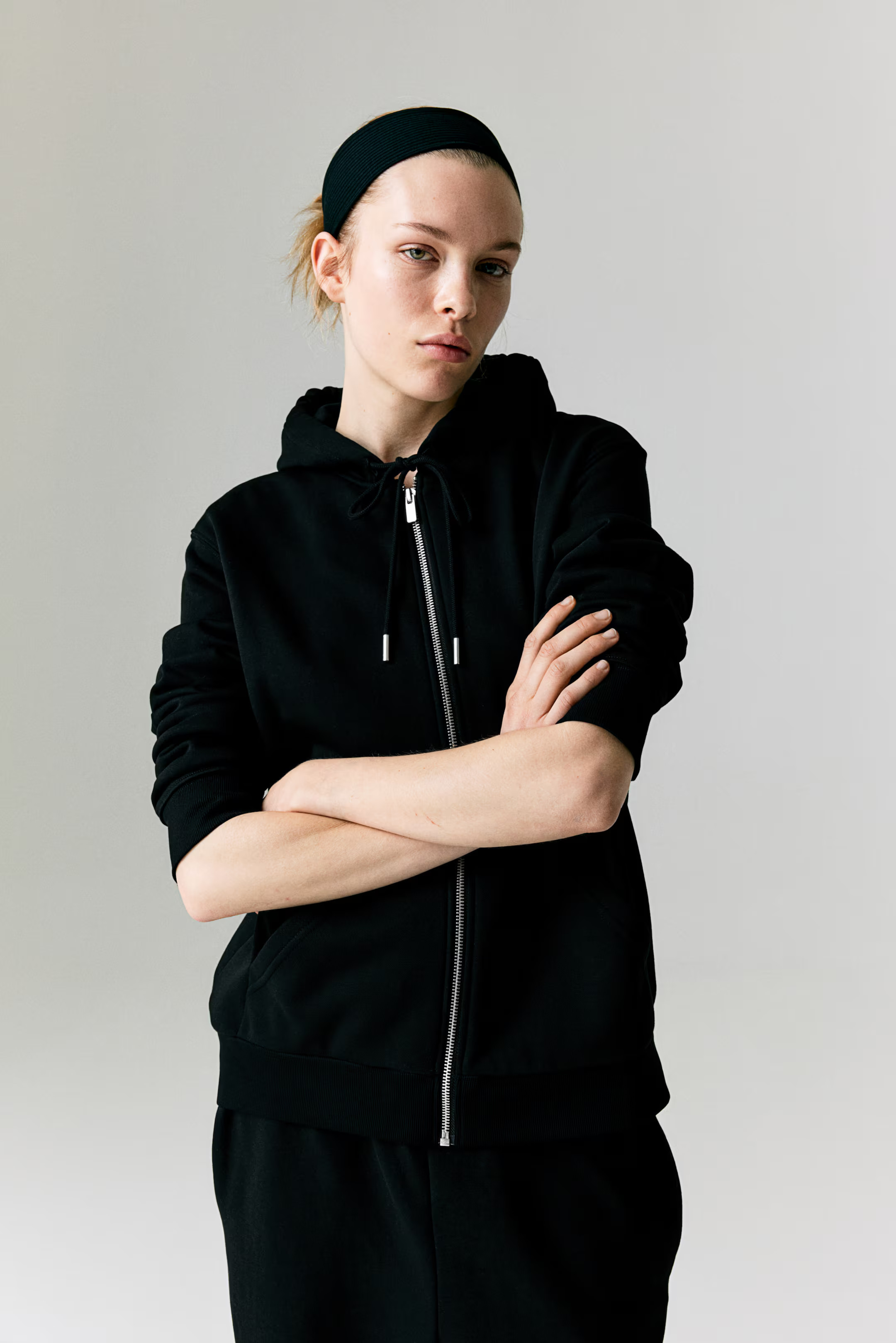 Hooded Jacket - Black - Ladies | H&M US | H&M (US + CA)
