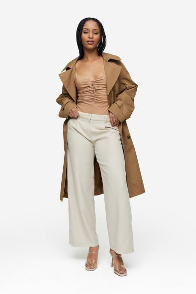 Gathered Thong Bodysuit | H&M (US + CA)