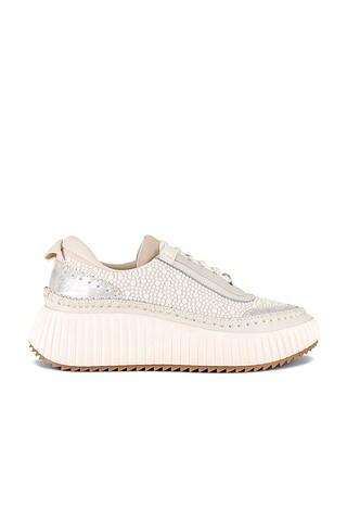 Dolce Vita Dolen Pearl Sneaker in Vanilla from Revolve.com | Revolve Clothing (Global)