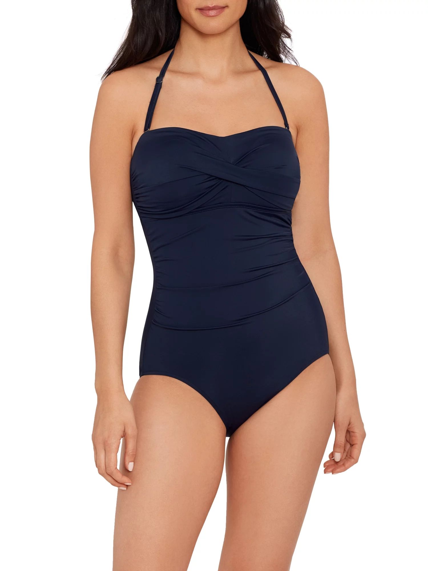 Time and Tru Women's Strapless One Piece Swimsuit | Walmart (US)