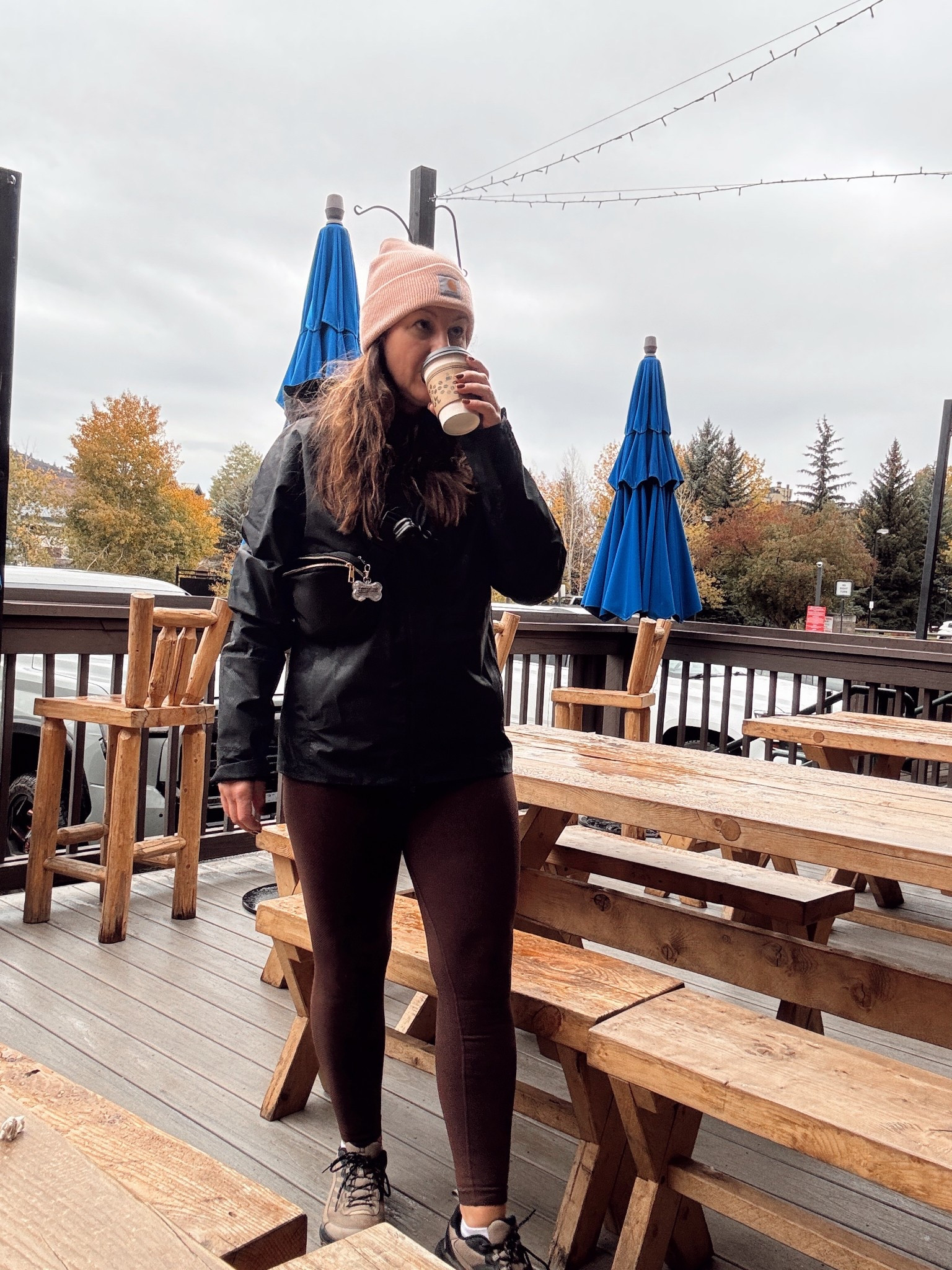 Rainy day coffee run 

#LTKSeasonal #LTKActive #LTKOver40