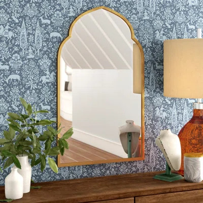 Gold Arch Wall Mirror | Wayfair North America