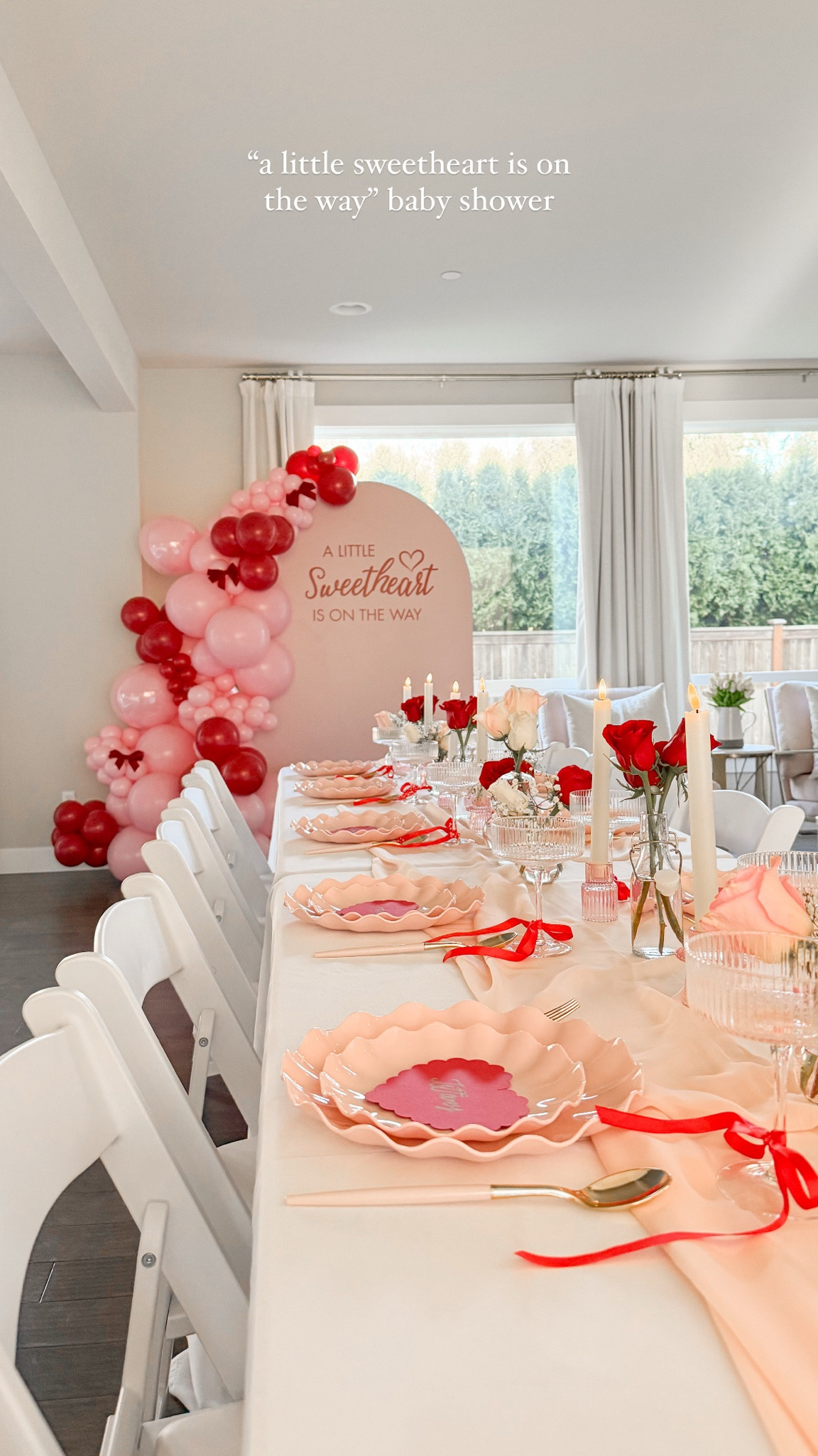 A little sweetheart is on the way baby shower!

Chairs, Valentine’s Day Ribbons, Ribbed Coupe Glasses, Candlestick Holders, bud vases, pink plates, pink plastic silverware, cricut maker 3, table runner, tablecloth, transfer tape, Cricut removable vinyl 

#LTKParties #LTKMostLoved #LTKHome