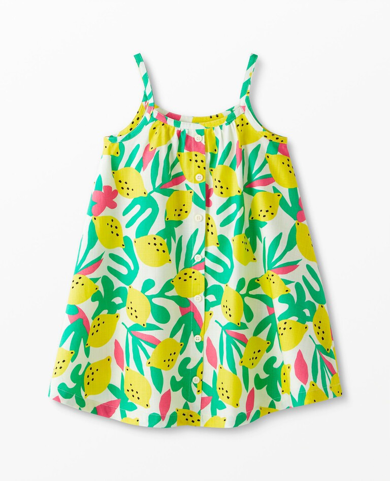 Print Woven Summer Dress | Hanna Andersson