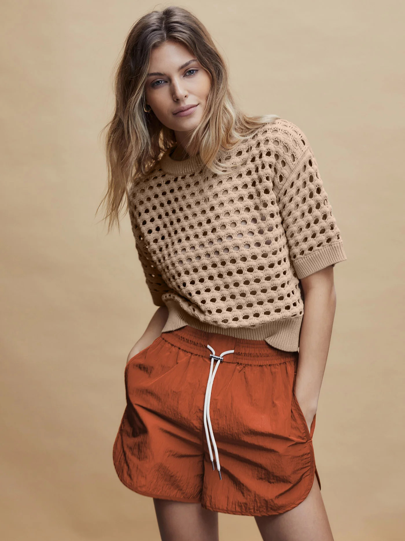 Claybourne Knit Tee | Varley USA