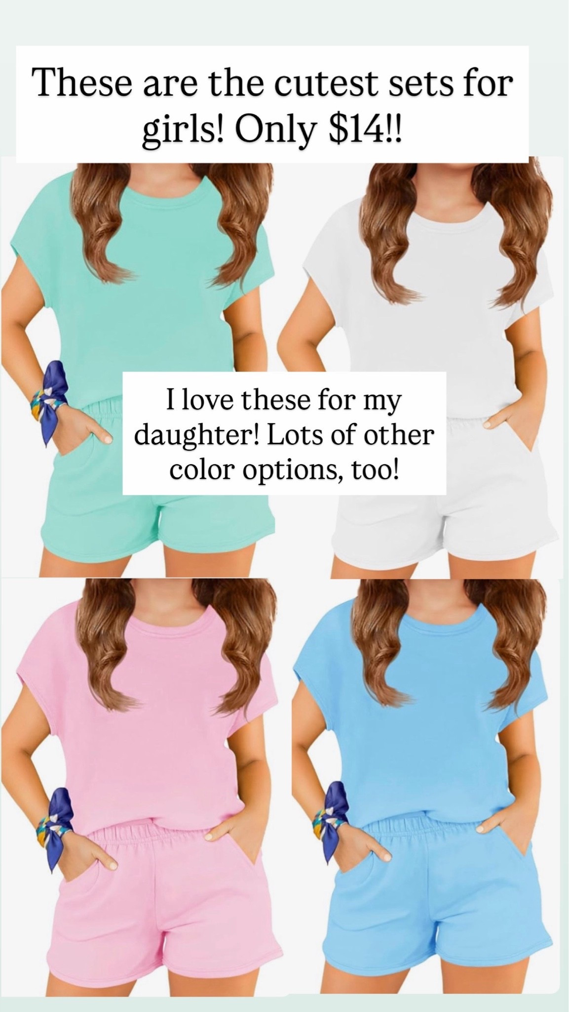 Love these 2-piece sets for girls. These are only $14 right now!

#LTKKids #LTKSaleAlert