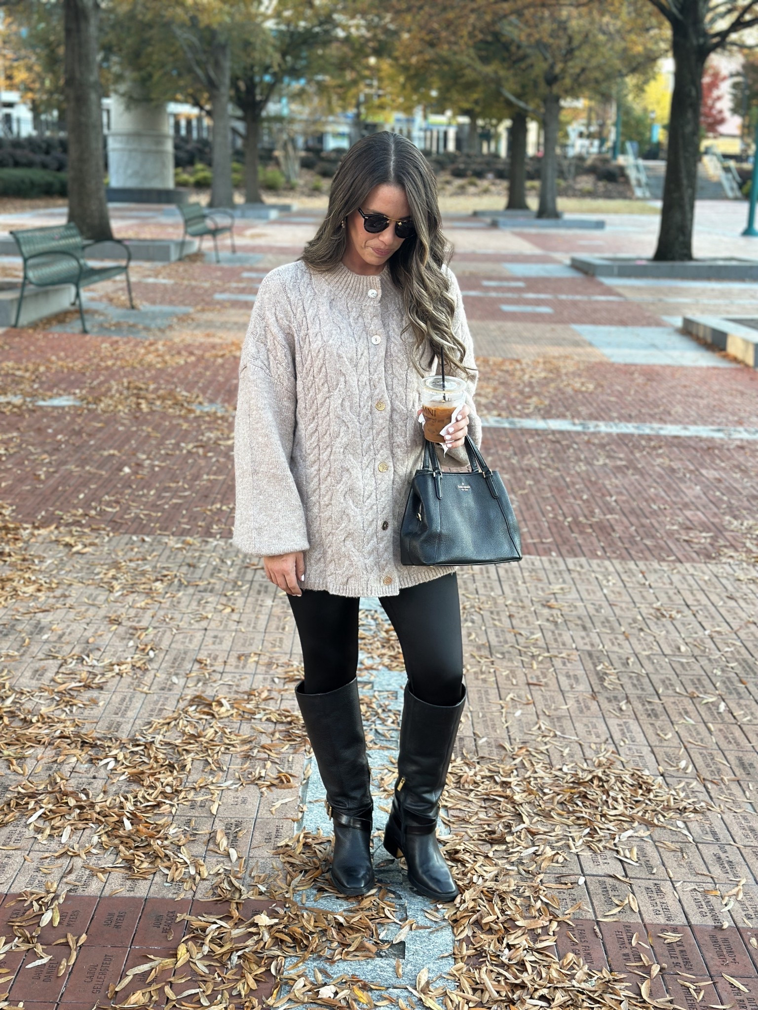 Date night outfit ✨ 
This Amazon sweater is SO good. It’s so soft, has so much detail and the perfect length. I love the mock neck. 
I am wearing my gloss legging from Aerie which are HALF OFF right now!! 
And my favorite Vince Camuto black boots 🤍
I am 5’6” wherein Larges in everything. A typical size 8/10  

#LTKootd #LTKSaleAlert #LTKMidsize