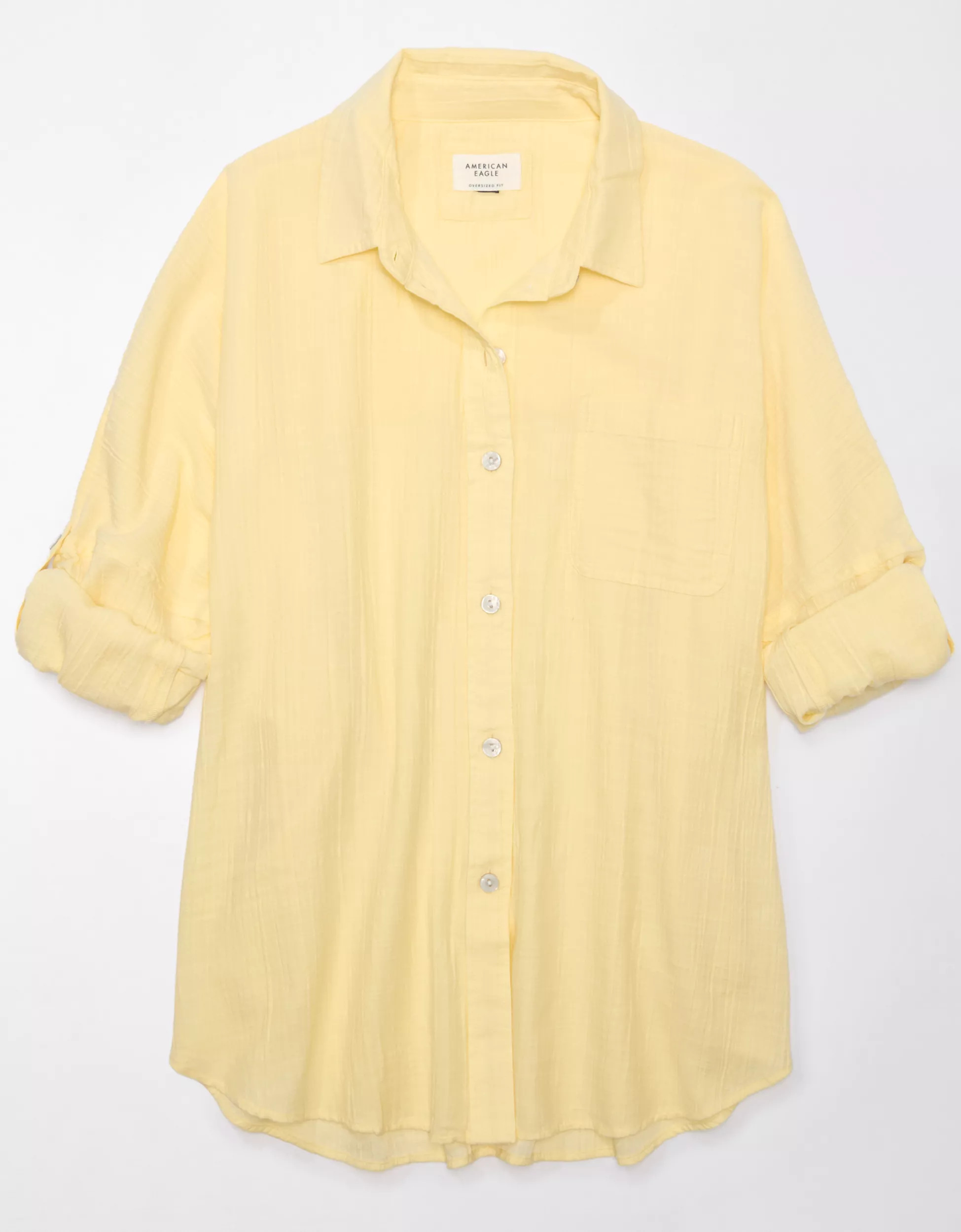 AE Go Big Beach Shirt | American Eagle Outfitters (US & CA)
