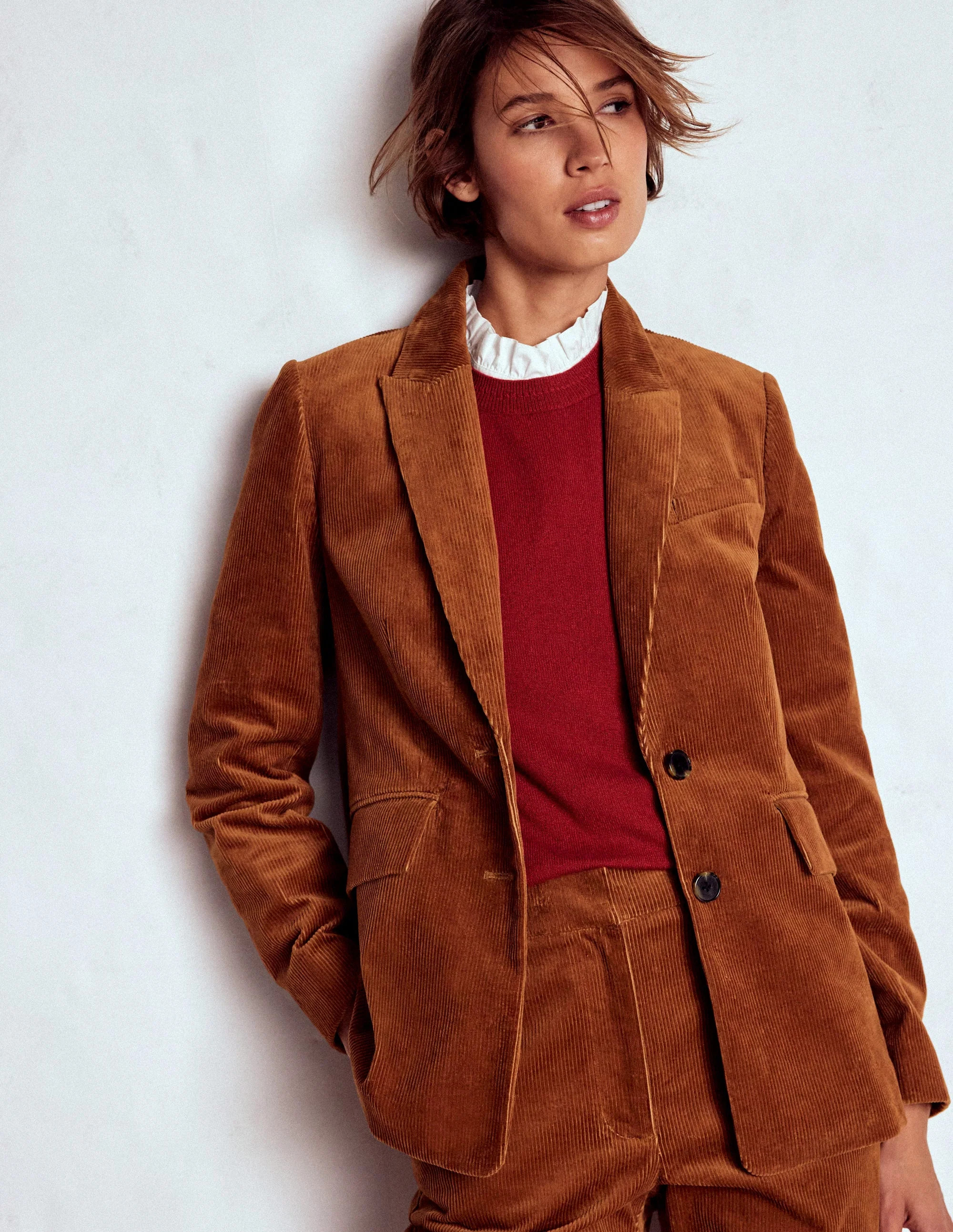 Stamford Cord Blazer-Ginger | Boden (US)