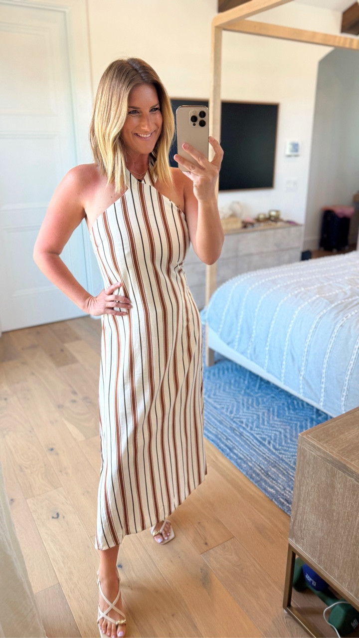 When you walk the beach with a tank top on over lunch 🫣 but all in all- this dress is amazing!!!! 

#LTKTravel #LTKootd #LTKWedding