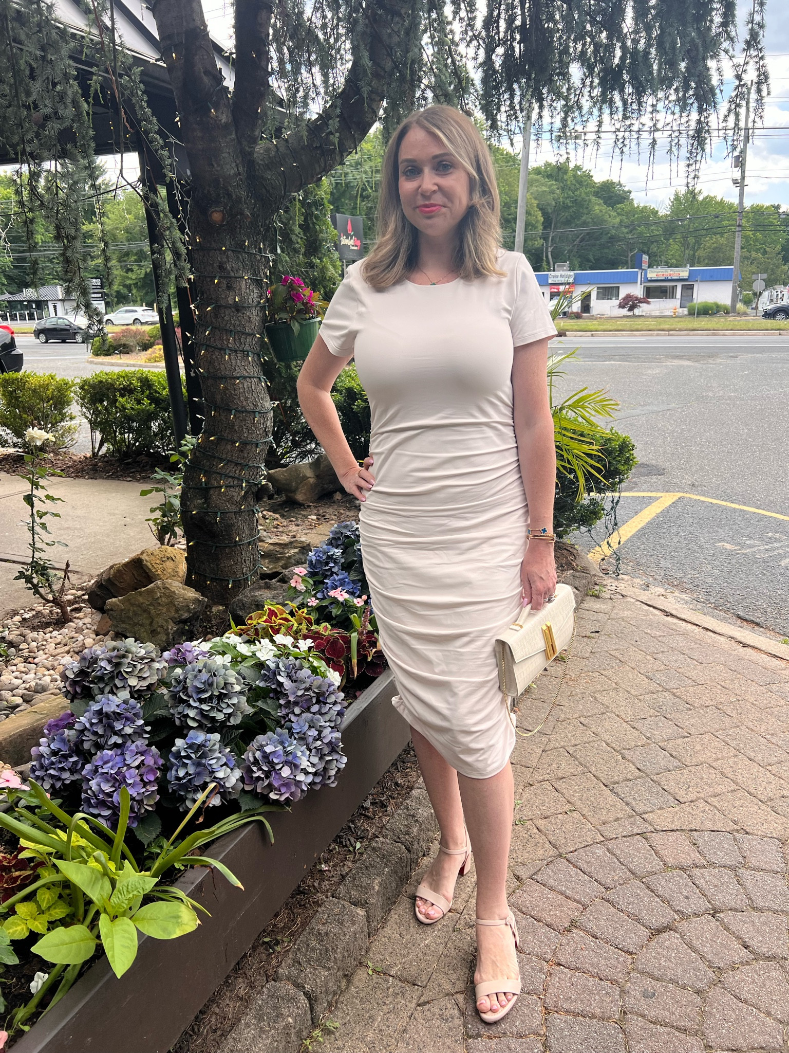 A simple dress goes a long way! 🤍🤍🤍 

#LTKParties #LTKWedding #LTKSaleAlert