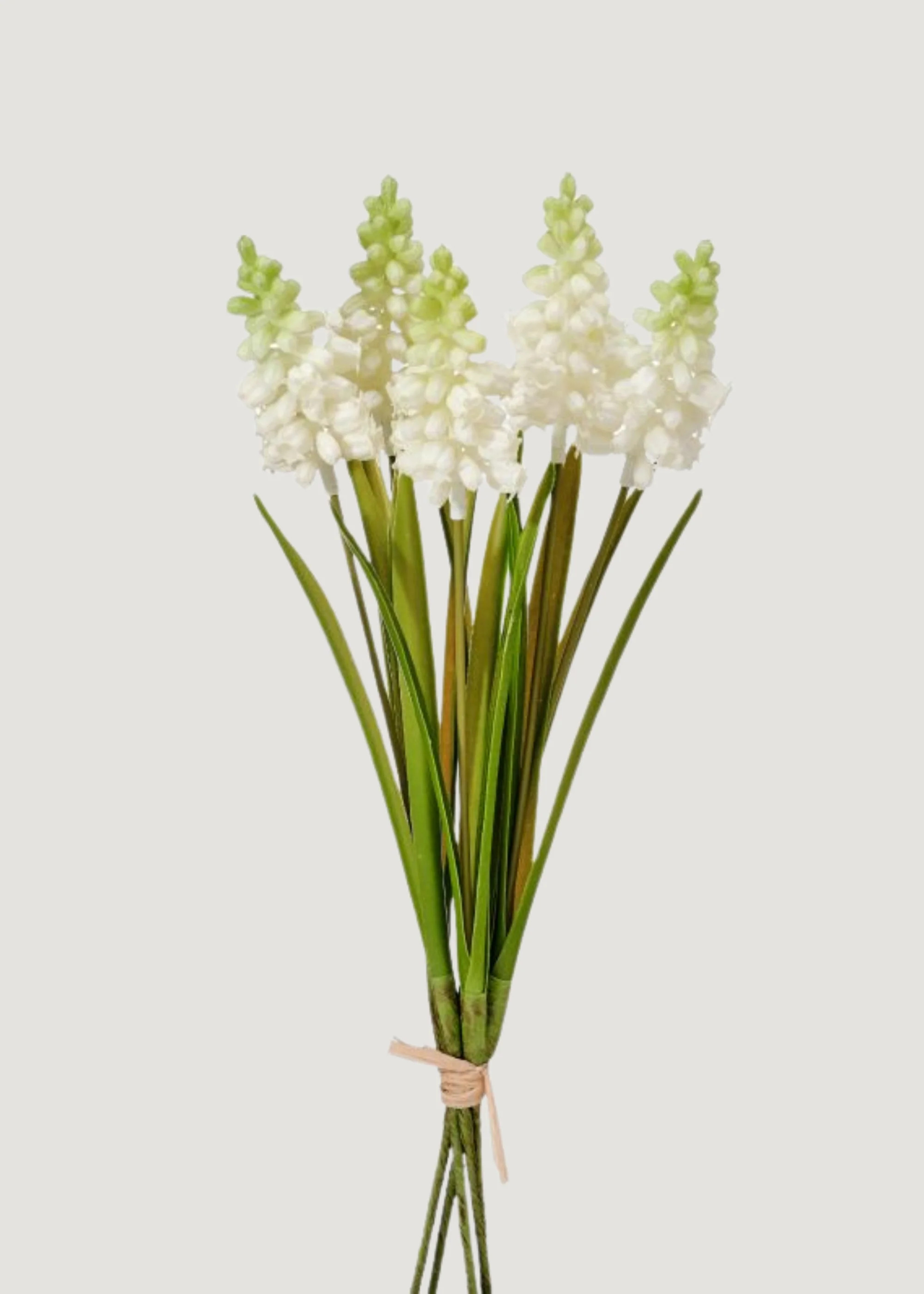 Grape Hyacinth Bundle in White | Fake Spring Flowers at Afloral | Afloral