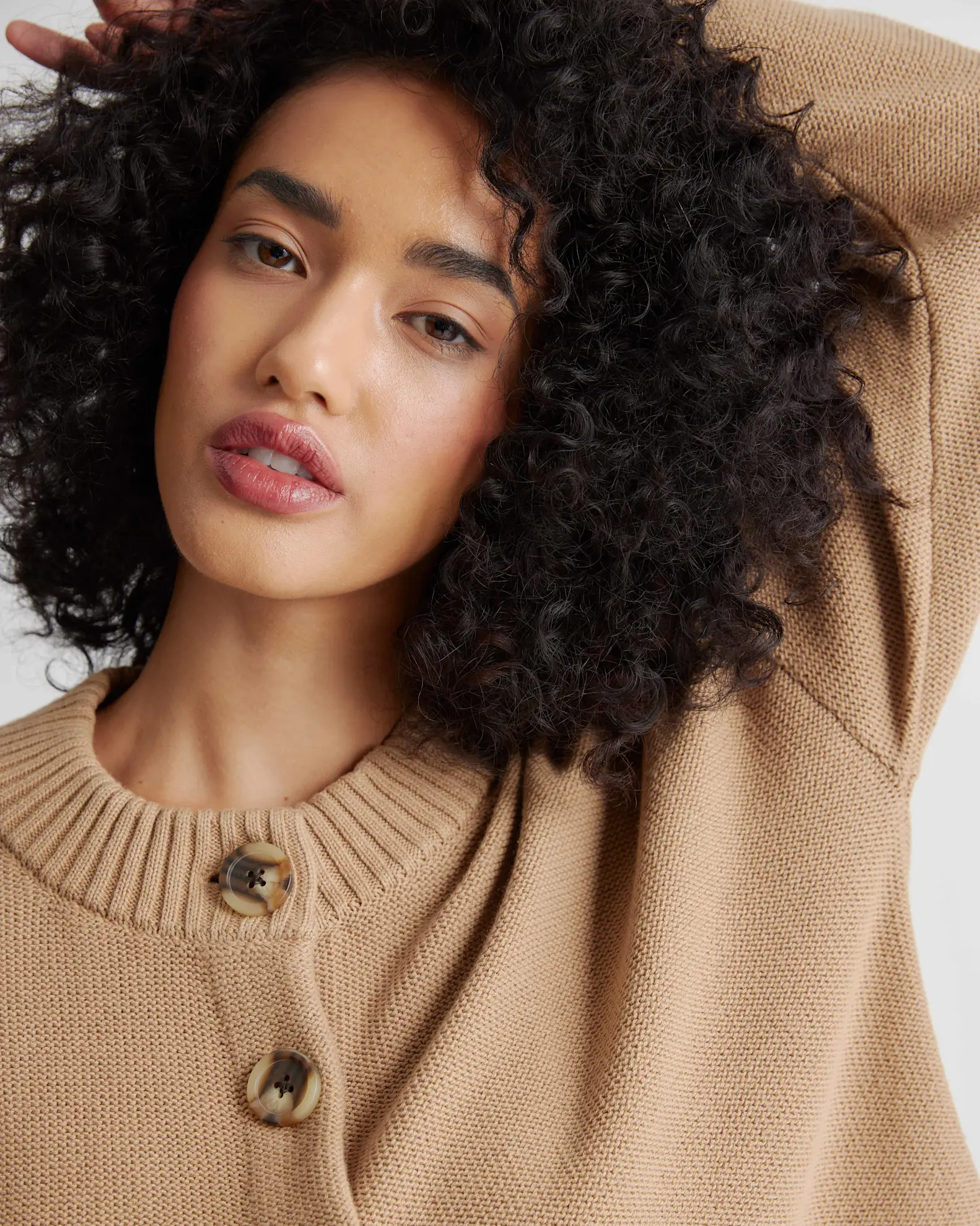 100% Organic Cotton Cropped Cardigan | Quince