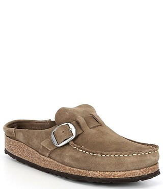 Women's Buckley Suede Buckle Clogs | Dillard's