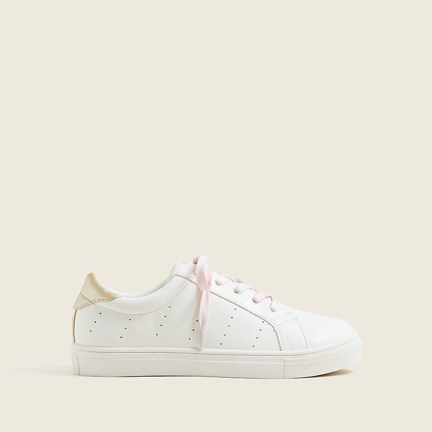 Girls' Saturday metallic sneakers | J.Crew US