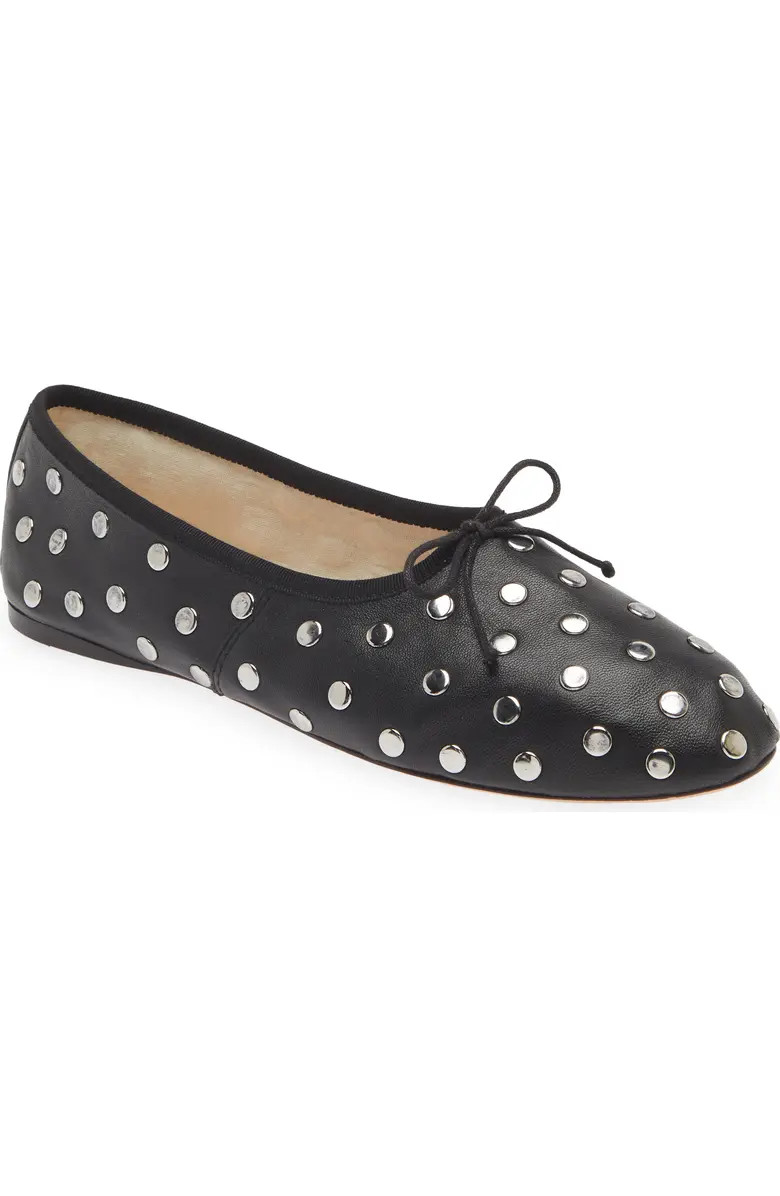 Landon Studded Ballet Flat (Women) | Nordstrom