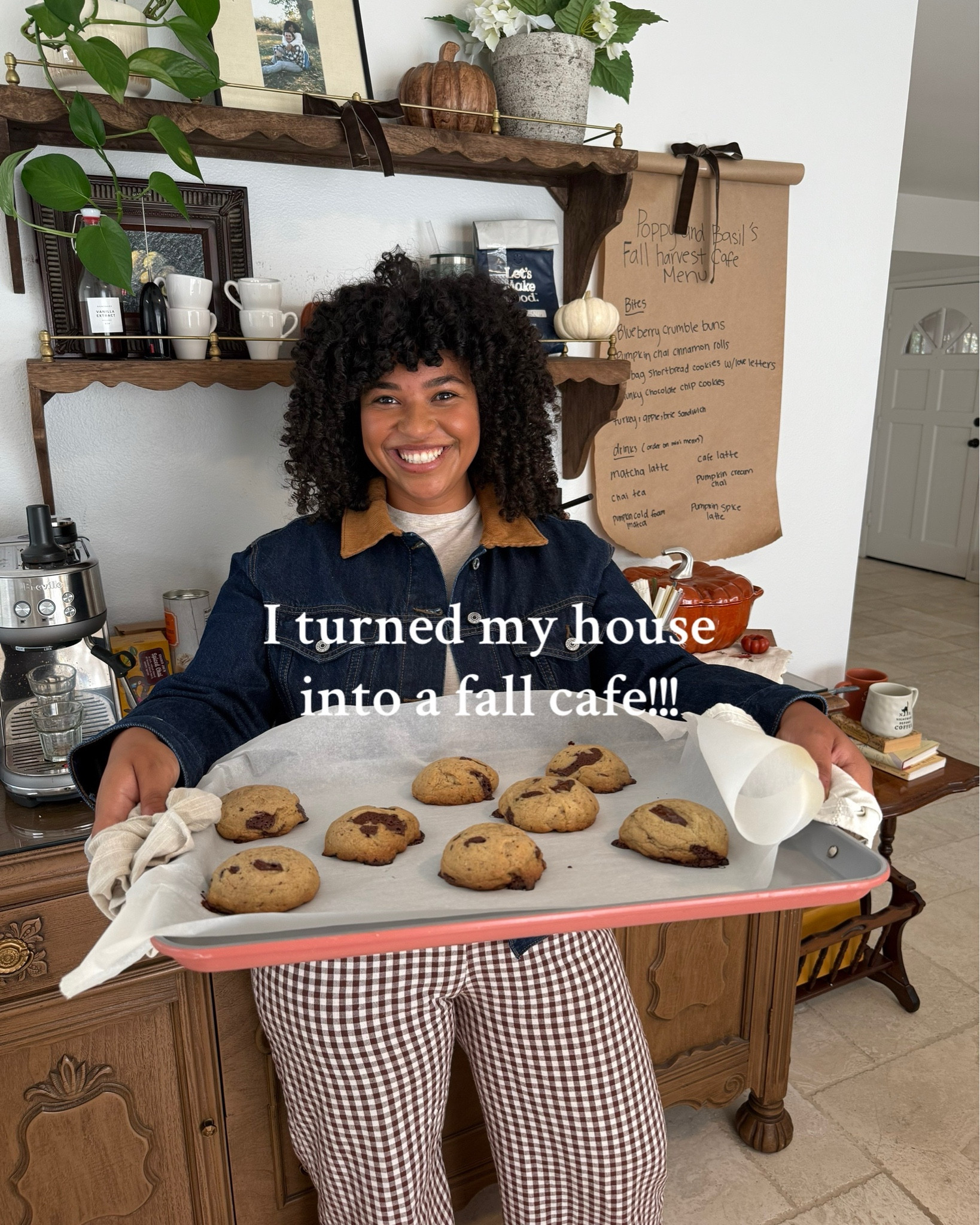 & we named it after our dogs Poppy & Basil!! Everything was from scratch! You can comment “recipe” and I’ll send you a link to all the recipes & what I did to prep! So excited to host our winter cafe! But until then, I’m still planning to get our friends together all fall long 🥹🤍 Nothing makes me happier!!! 

#cafeathome #coffeeshopathome #athomecafe #cafeathome🏡 #fallhosting #thanksgiving #hostwithme

#LTKSeasonal #LTKHome #LTKFallSale