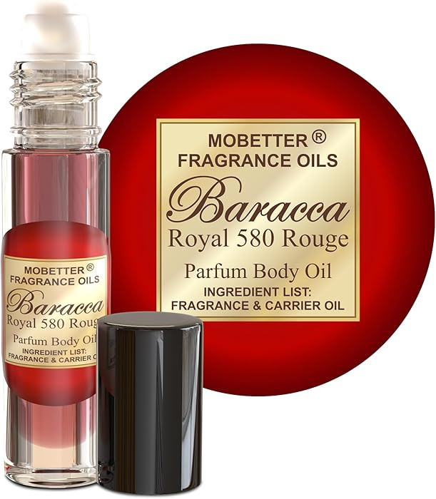 MOBETTER FRAGRANCE OILS Baracca Royal 580 Rouge Body Oil Roll-On for Unisex, No Alcohol Perfume O... | Amazon (US)