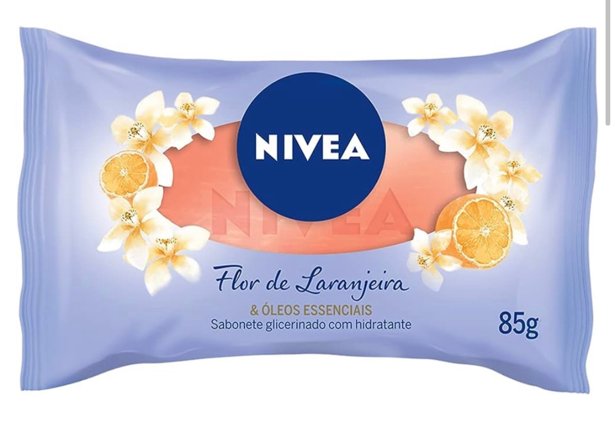 NIVEA Sabonete em Barra Flor de Laranjeira & Óleos Essenciais 85g - Limpa e cuida da pele, com óleos essenciais e glicerina, espuma cremosa, hidratação e maciez, fragrância intensa, pele perfumada

#LTKbrasil