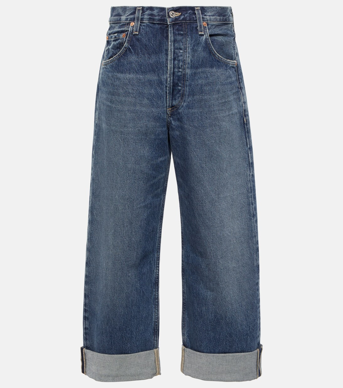 Jeans Ayla a vita alta e gamba larga | Mytheresa (INTL)