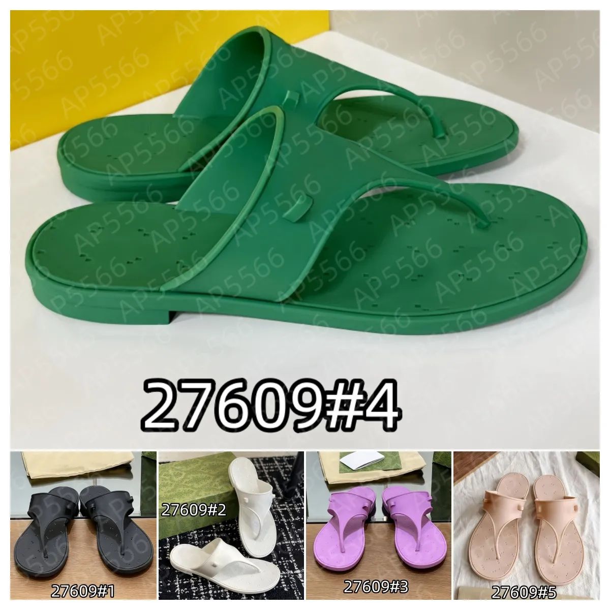 Letter logo print metal button jelly color clip foot slippers flip-flops women's shoes | DHGate