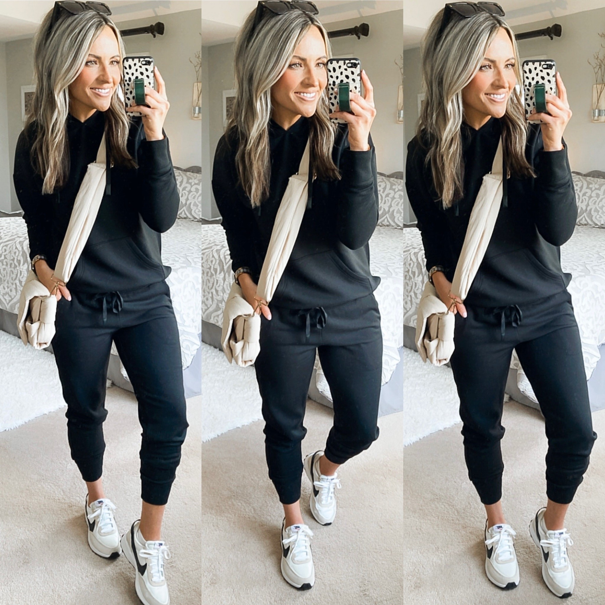 You will not believe how soft this material is! These are actually called “soft joggers” and “soft hoodie” and they are not kidding 🙌
Perfect for travel, casual weekend loungeset. Wearing size xs in hoodie & S in joggers
Best cozy jogger set 

#LTKStyleTip #LTKFindsUnder50 #LTKSeasonal
