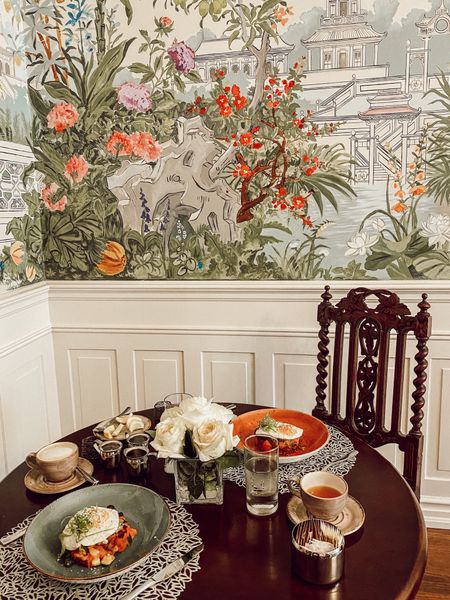 Ashley Butterfield shared some of her favorite wallpapers to decorate your home. Grand millennial, traditional, classic, home decor, DIY.

#LTKhome #LTKSeasonal #LTKFind