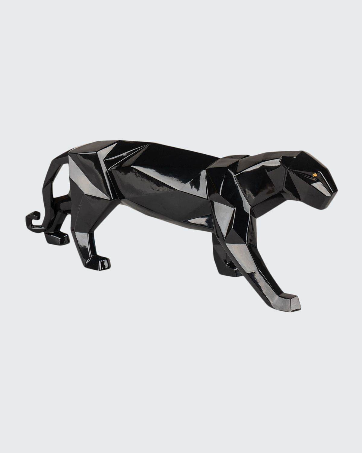 Origami Black Panther Sculpture | Horchow