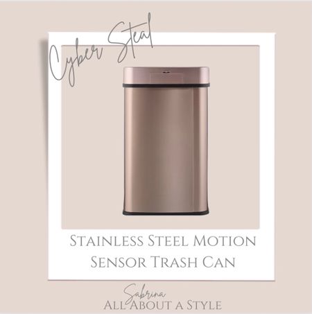 Cyber Steal. Stainless Steel 13.2 Gallon Motion Sensor Trash Can. @wayfair #kitchen #home #gift #christmas 

Follow my shop @allaboutastyle on the @shop.LTK app to shop this post and get my exclusive app-only content!

#liketkit #LTKHoliday #LTKCyberweek #LTKGiftGuide
@shop.ltk
https://liketk.it/3VOHo
