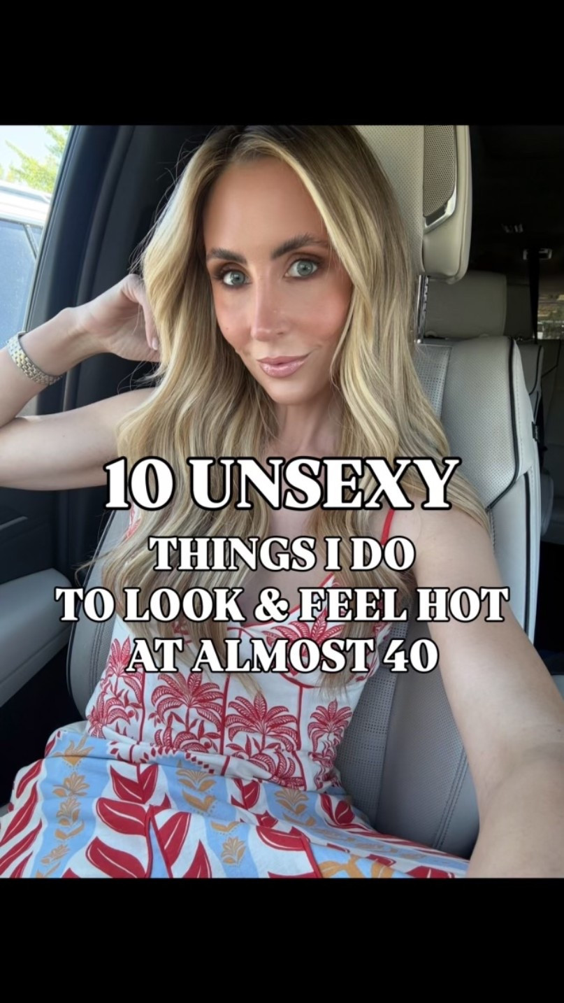 10 unsexy things I do to look & feel hot at almost 40! 

Re-Nutriv Foundation - Tawny