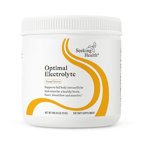 Seeking Health Optimal Electrolyte Powder, Orange Flavor, Healthy Energy and Endurance Support, Promotes Hydration and Healthy Muscles, Vegan and Vegetarian (30 Servings)* | Amazon (US)
