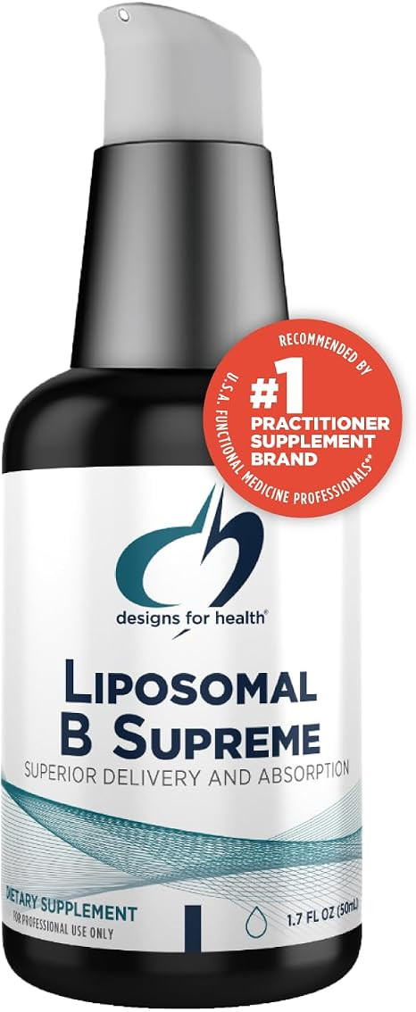Designs for Health Liposomal B Supreme - Liquid B Vitamin Complex with Superior Absorption - Fola... | Amazon (US)