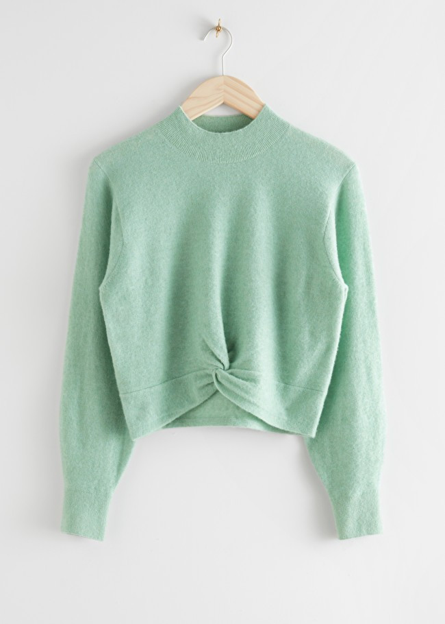 Twist Detail Knit Sweater | & Other Stories (EU + UK)